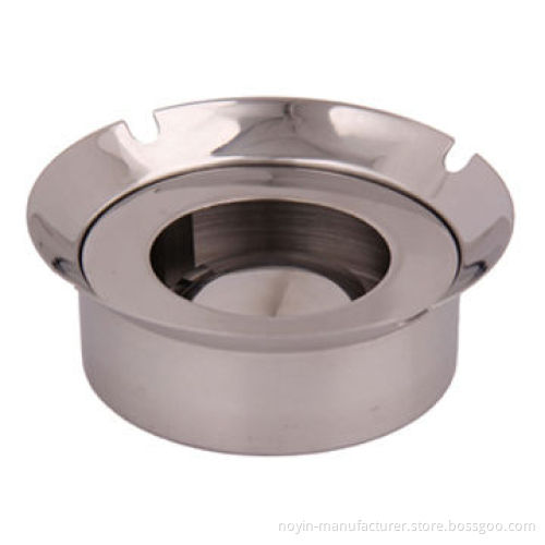 Ashtrays, round shape, manufacturing with stainless steel, various colors, OEM are welcome